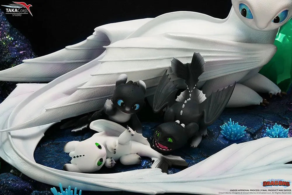 Drachenzähmen leicht gemacht Statue 1/6 Tagschatten & Tag-Nächte 36 cm - Smalltinytoystore