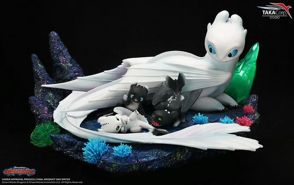 Drachenzähmen leicht gemacht Statue 1/6 Tagschatten & Tag-Nächte 36 cm - Smalltinytoystore