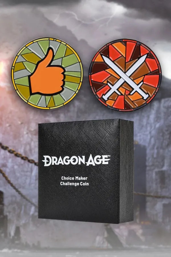 Dragon Age Münze Choice Maker Challenge Coin - Smalltinytoystore