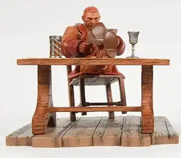 Dragon Age Statue Varric The Sun Tarot 14 cm - Smalltinytoystore