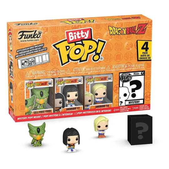 Dragon Ball Bitty POP! Vinyl Figuren 4er-Pack Series 2 2,5 cm - Smalltinytoystore