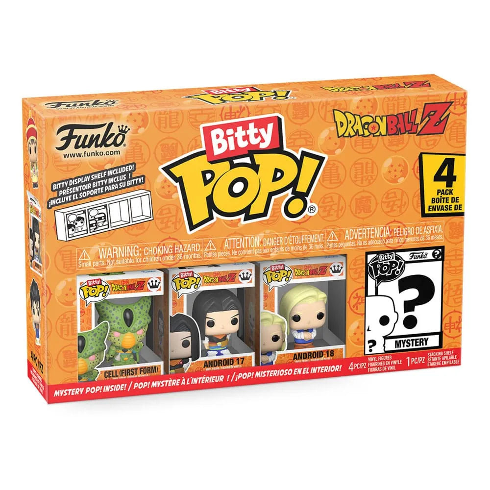 Dragon Ball Bitty POP! Vinyl Figuren 4er-Pack Series 2 2,5 cm - Smalltinytoystore
