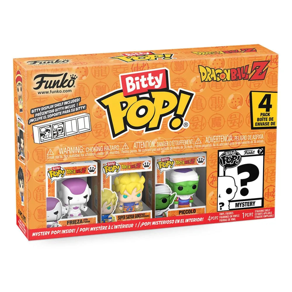 Dragon Ball Bitty POP! Vinyl Figuren 4er-Pack Series 4 2,5 cm - Smalltinytoystore