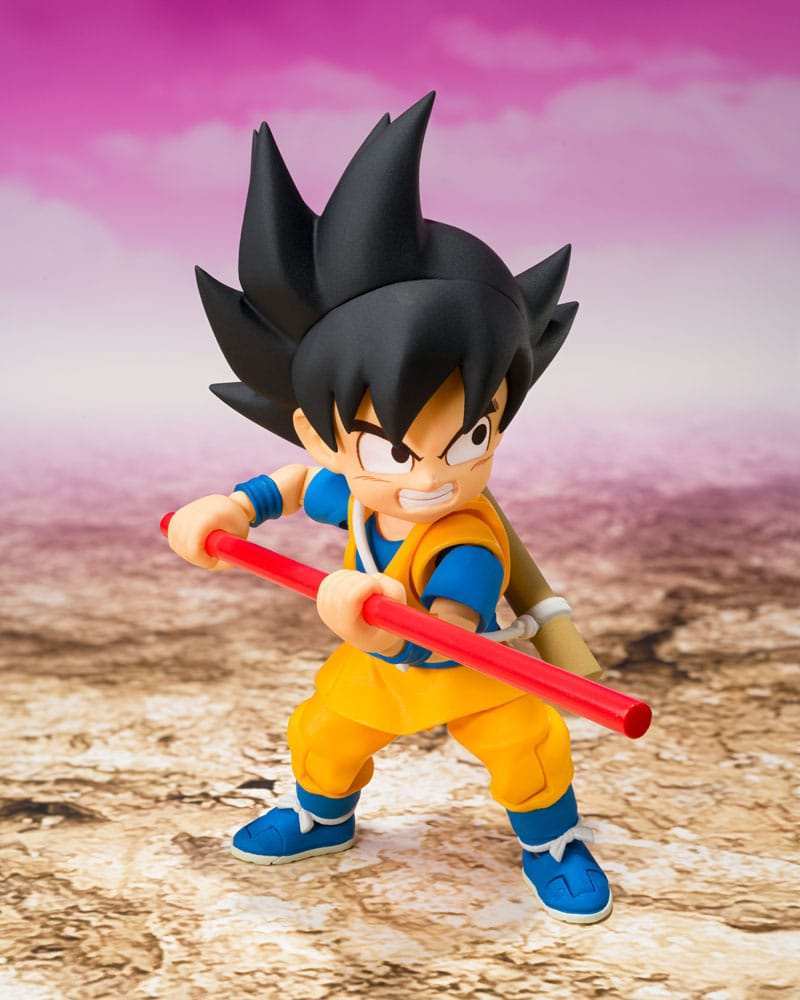 Dragon Ball Daima S.H.Figuarts Actionfigur Son Goku Mini 7 cm - Smalltinytoystore