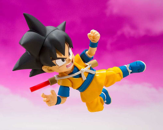 Dragon Ball Daima S.H.Figuarts Actionfigur Son Goku Mini 7 cm - Smalltinytoystore