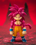 Dragon Ball Daima S.H.Figuarts Actionfigur Super Saiyan Level 4 Son Goku (mini) 8 cm - Smalltinytoystore