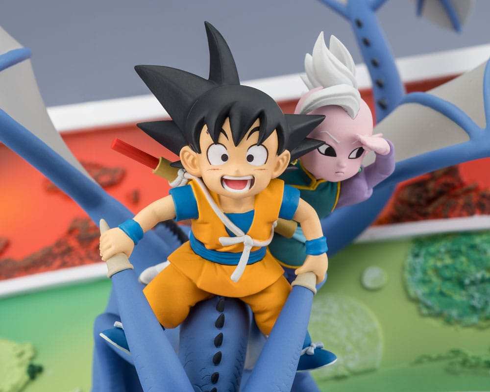 Dragon Ball Figuarts ZERO PVC Statue Son Goku (mini) & Supreme Kai (mini) Welcome to the great Adventure! 23 cm - Smalltinytoystore