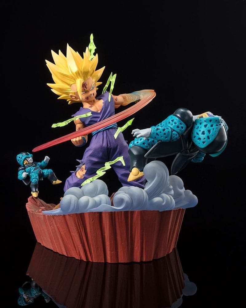 Dragon Ball FiguartsZERO Extra Battle PVC Statue Super Saiyan 2 Son Gohan -Anger Exploding Into Power- 20 cm - Smalltinytoystore