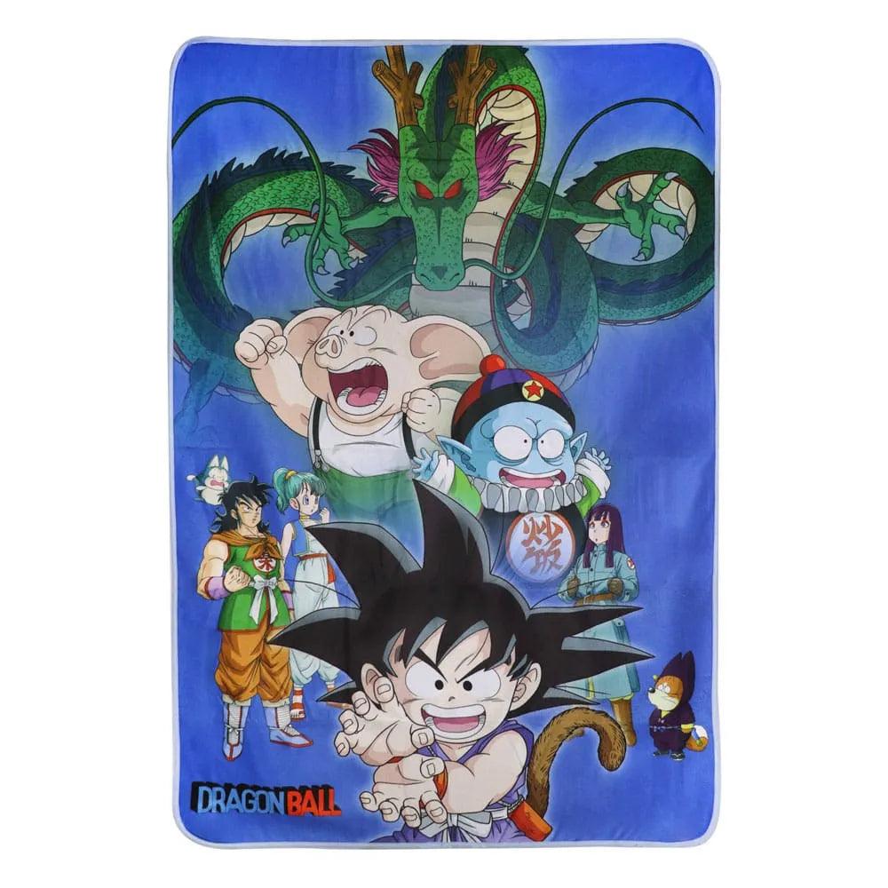 Dragon Ball Fleecedecke Shenron and Heroes 100 x 150 cm - Smalltinytoystore