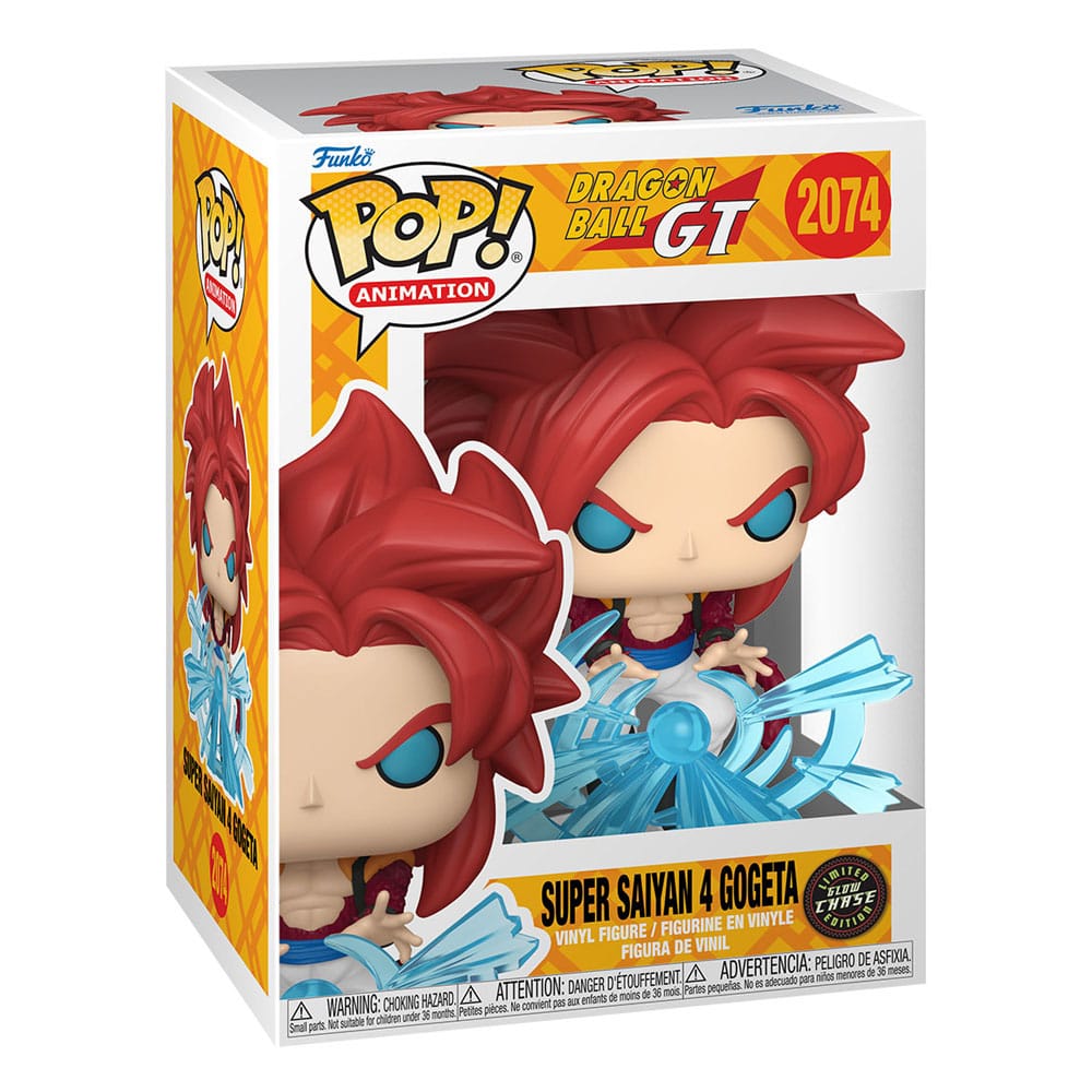 Dragon Ball GT POP! Animation Vinyl Figur Gogeta w/CH(GW) 9 cm Sortiment (6) - Smalltinytoystore