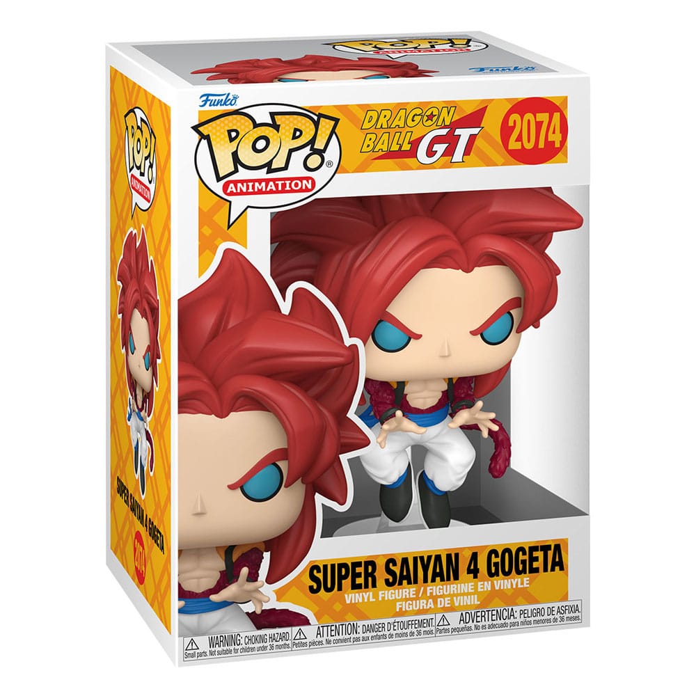 Dragon Ball GT POP! Animation Vinyl Figur Gogeta w/CH(GW) 9 cm Sortiment (6) - Smalltinytoystore