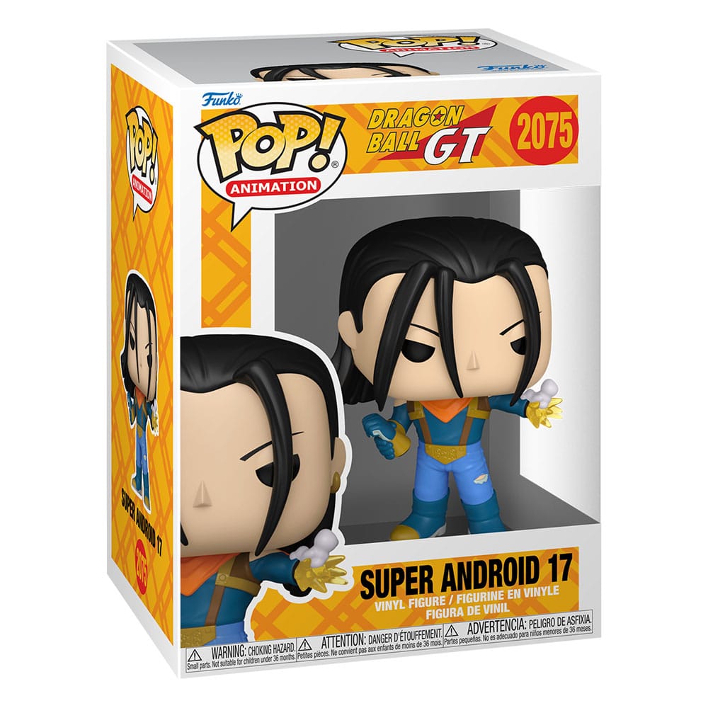Dragon Ball GT POP! Games Vinyl Figur Super Android 17 9 cm - Smalltinytoystore