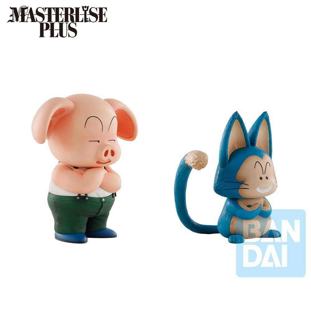 Dragon Ball Ichibansho Masterlise Plus PVC Statues Ooling & Puar (Son Goku Training Section) 10 cm - Smalltinytoystore