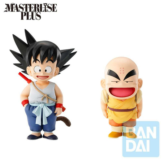 Dragon Ball Ichibansho Masterlise Plus PVC Statues Son Goku & Krillin (Son Goku Training Section) 13 cm - Smalltinytoystore