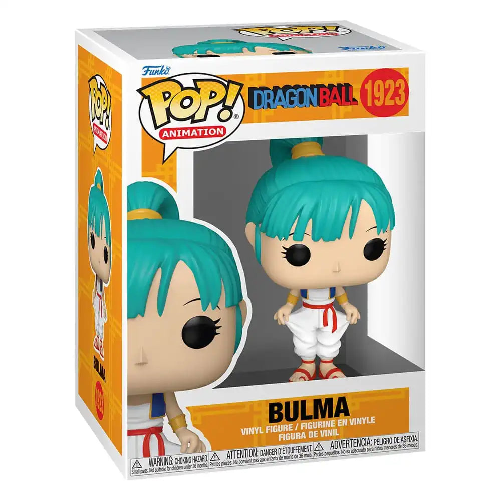 Dragon Ball POP! Animation Vinyl Figur Bulma(Shop) 9 cm - Smalltinytoystore