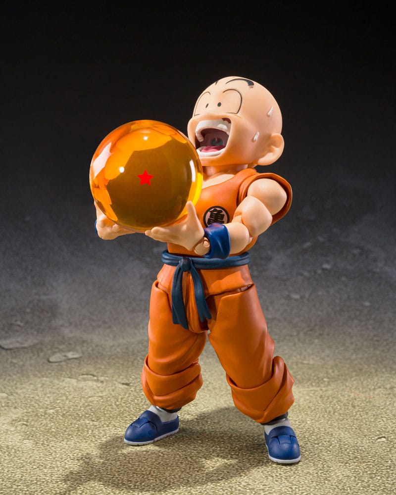 Dragon Ball S.H.Figuarts Actionfigur Krillin Son Goku´s old Friend 11 cm - Smalltinytoystore