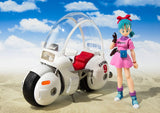 Dragon Ball S.H. Figuarts Fahrzeug mit Figur Bulma's Motorcycle Hoipoi Capsule No. 9 17 cm - Smalltinytoystore