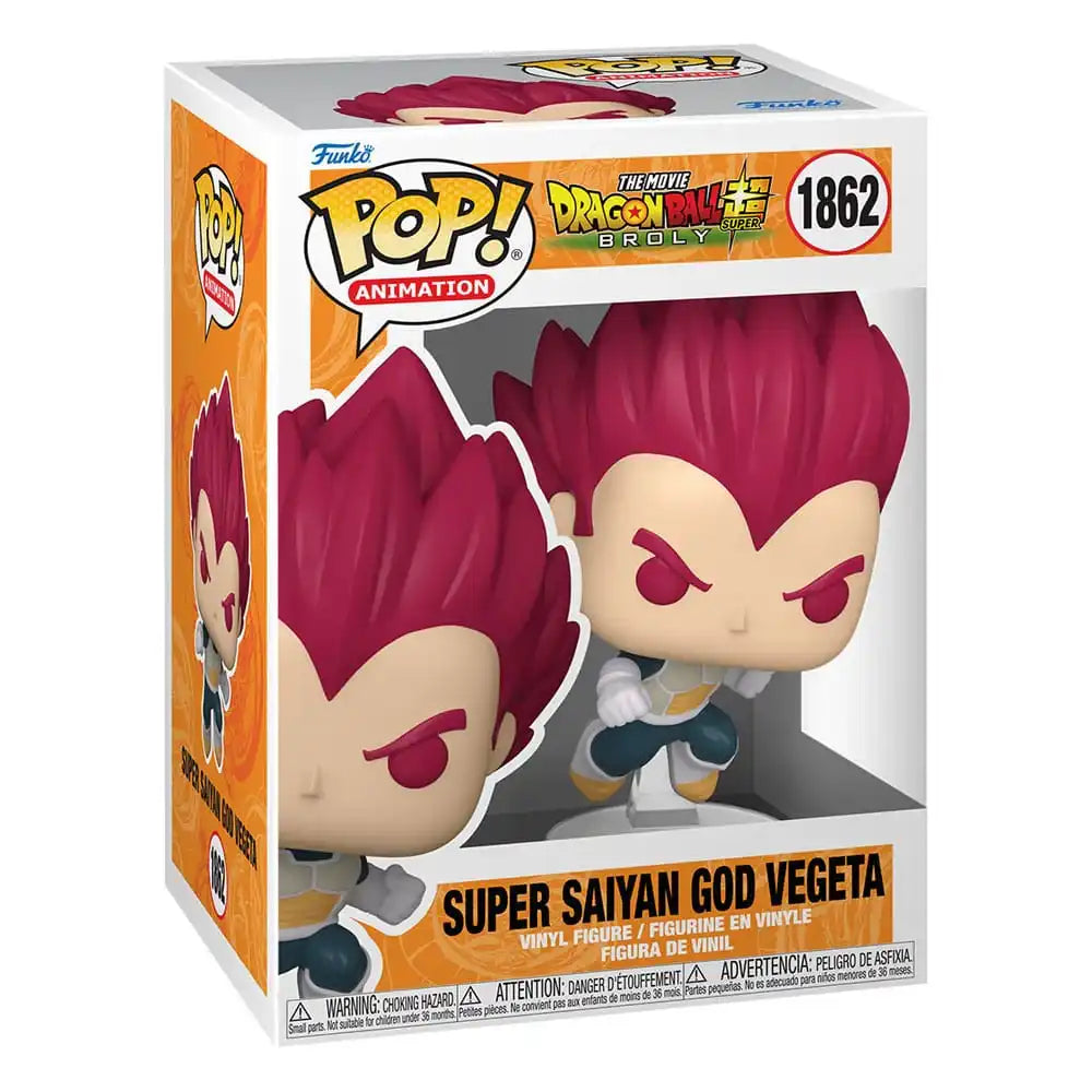Dragon Ball Super: Broly POP! Animation Vinyl Figur SSG Vegeta 9 cm - Smalltinytoystore