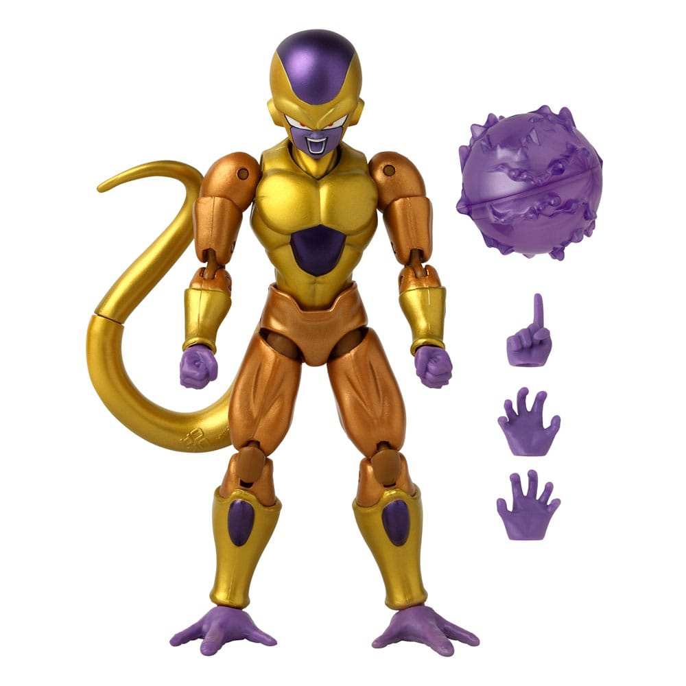 Dragon Ball Super Dragon Stars Actionfiguren 2er-Pack Battle Pack: Golden Frieza vs Super Saiyan Blue Goku 17 cm - Smalltinytoystore