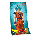 Dragon Ball Super Handtuch Super Saiyajin God Super Saiyajin Son Goku 150 x 75 cm - Smalltinytoystore