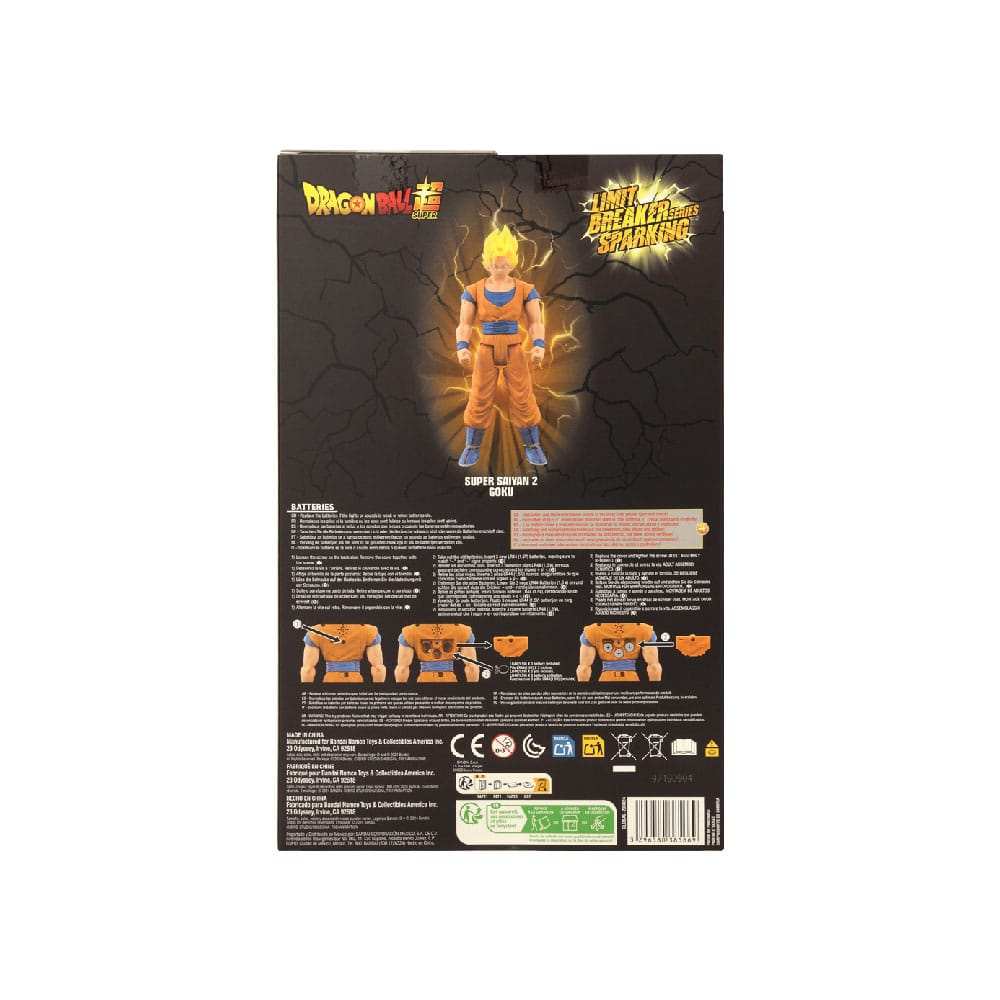 Dragon Ball Super Limit Breaker Series Sparking Actionfigur Super Saiyan 2 Goku 30 cm - Smalltinytoystore