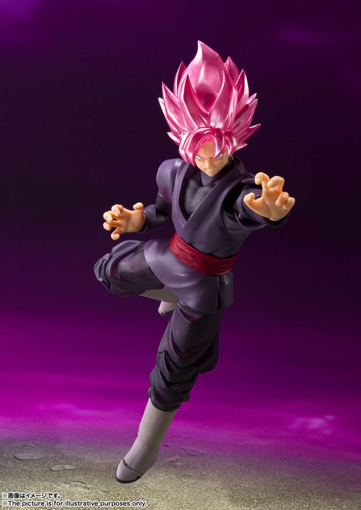 Dragon Ball Super S.H. Figuarts Actionfigur Goku Black - Super Saiyan Rose Reissue 14 cm - Smalltinytoystore