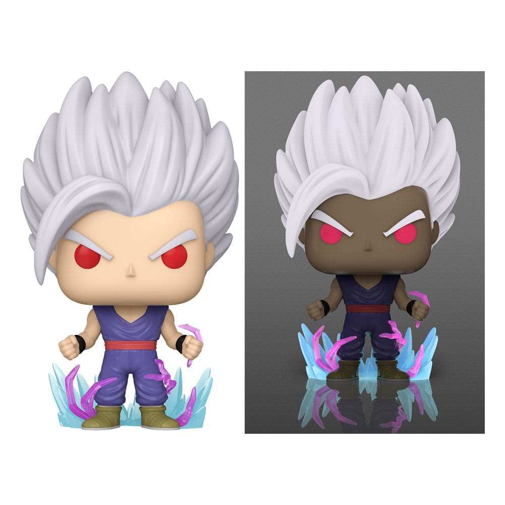 Dragon Ball Super: Super Hero POP! Animation Vinyl Figuren Gohan UI w/CH(GW) 9 cm Sortiment (6) - Smalltinytoystore