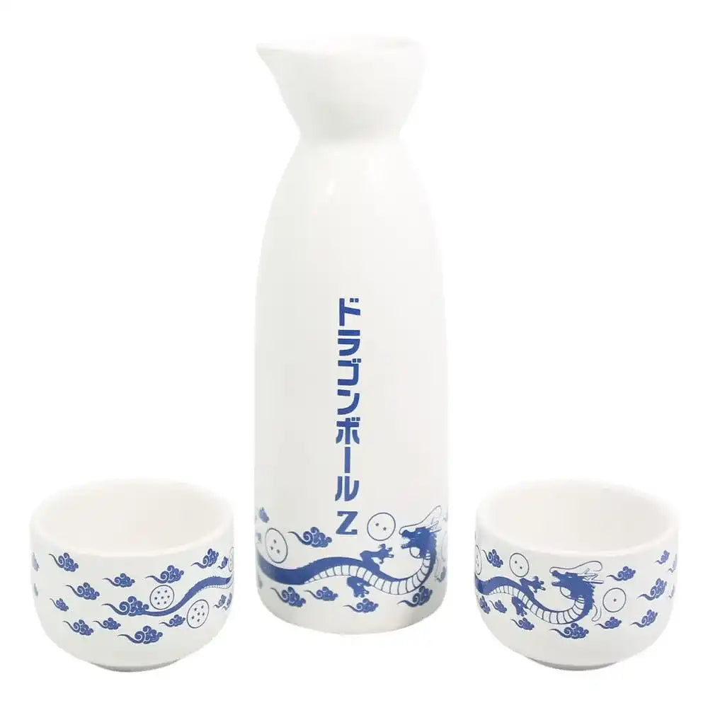 Dragon Ball Z Keramik Sake Set Blue Shenron - Smalltinytoystore
