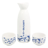 Dragon Ball Z Keramik Sake Set Blue Shenron - Smalltinytoystore