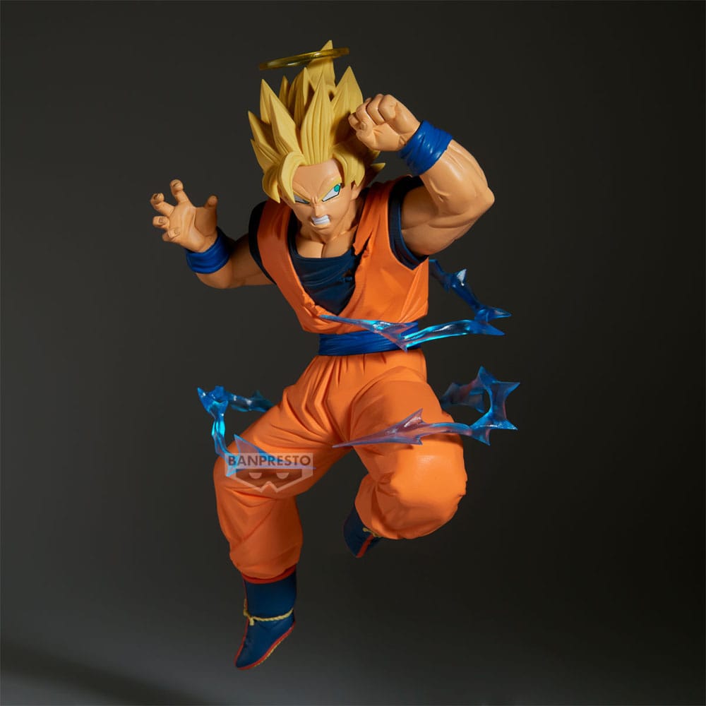 Dragon Ball Z Match Makers PVC Statue Super Saiyan 2 Son Goku (vs Majin Vegeta) 15 cm - Smalltinytoystore