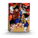 Dragon Ball Z Notizbuch mit 3D-Effekt Goku vs Vegeta - Smalltinytoystore