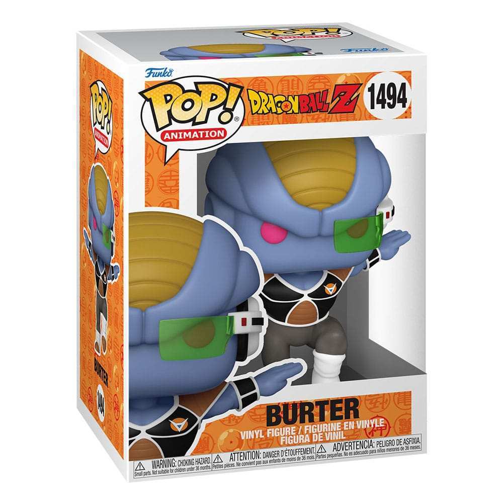 Dragon Ball Z POP! Animation Vinyl Figur Burter 9 cm - Smalltinytoystore