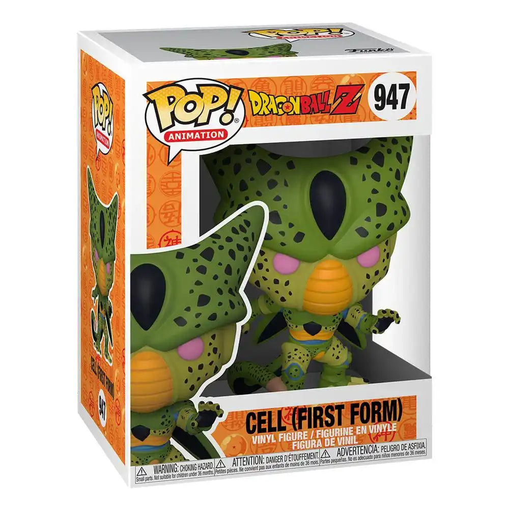 Dragon Ball Z POP! Animation Vinyl Figur Cell (First Form) 9 cm - Smalltinytoystore