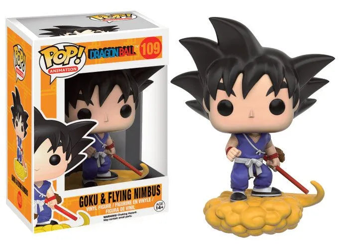 Dragon Ball Z POP! Animation Vinyl Figur Goku auf Jindujun 9 cm - Smalltinytoystore