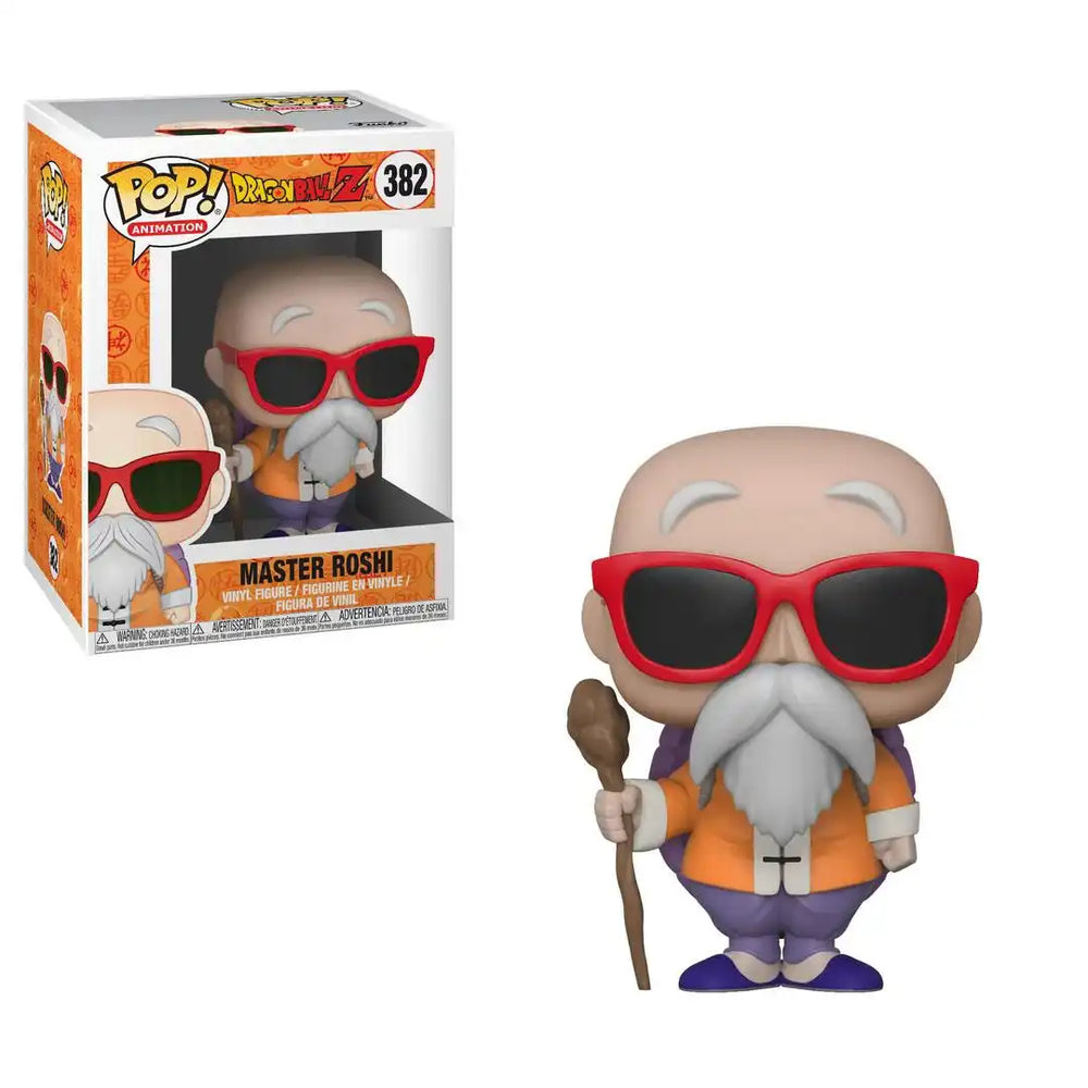 Dragon Ball Z POP! Animation Vinyl Figur Muten-Roshi 9 cm - Smalltinytoystore