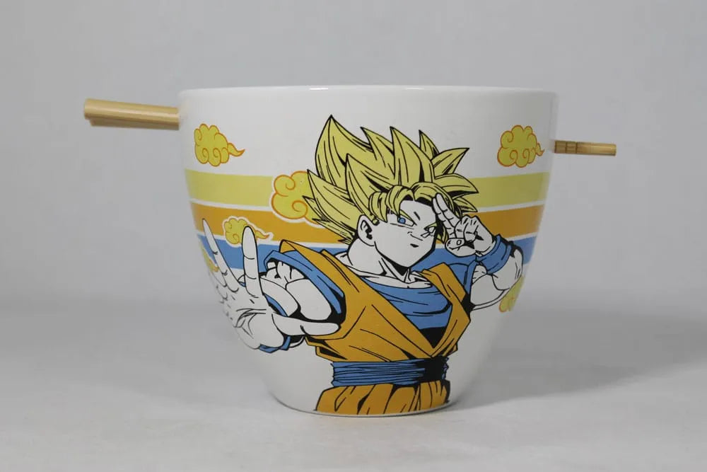 Dragon Ball Z Ramen-Schüssel mit Stäbchen Goku 473 ml - Smalltinytoystore