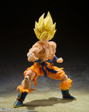 Dragon Ball Z S.H. Figuarts Actionfigur Super Saiyan Son Goku - Legendary Super Saiyan - 14 cm - Smalltinytoystore