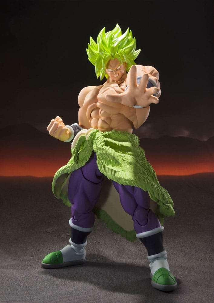 Dragonball Super Broly S.H. Figuarts Actionfigur Super Saiyan Broly Fullpower 22 cm - Smalltinytoystore