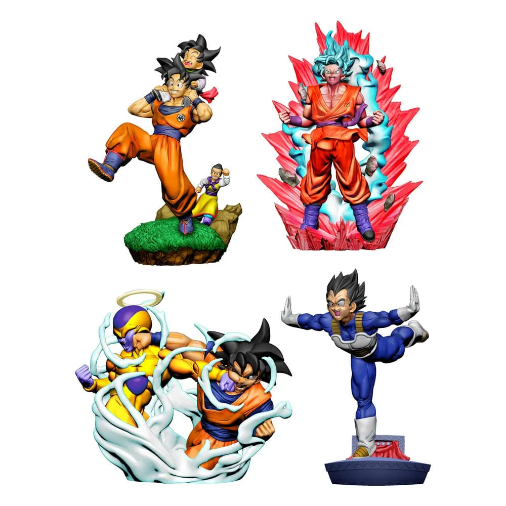 Dragonball Super Dracap Sammelfiguren 4er-Pack Re: Birth Limit Breaking Ver. 8 cm - Smalltinytoystore