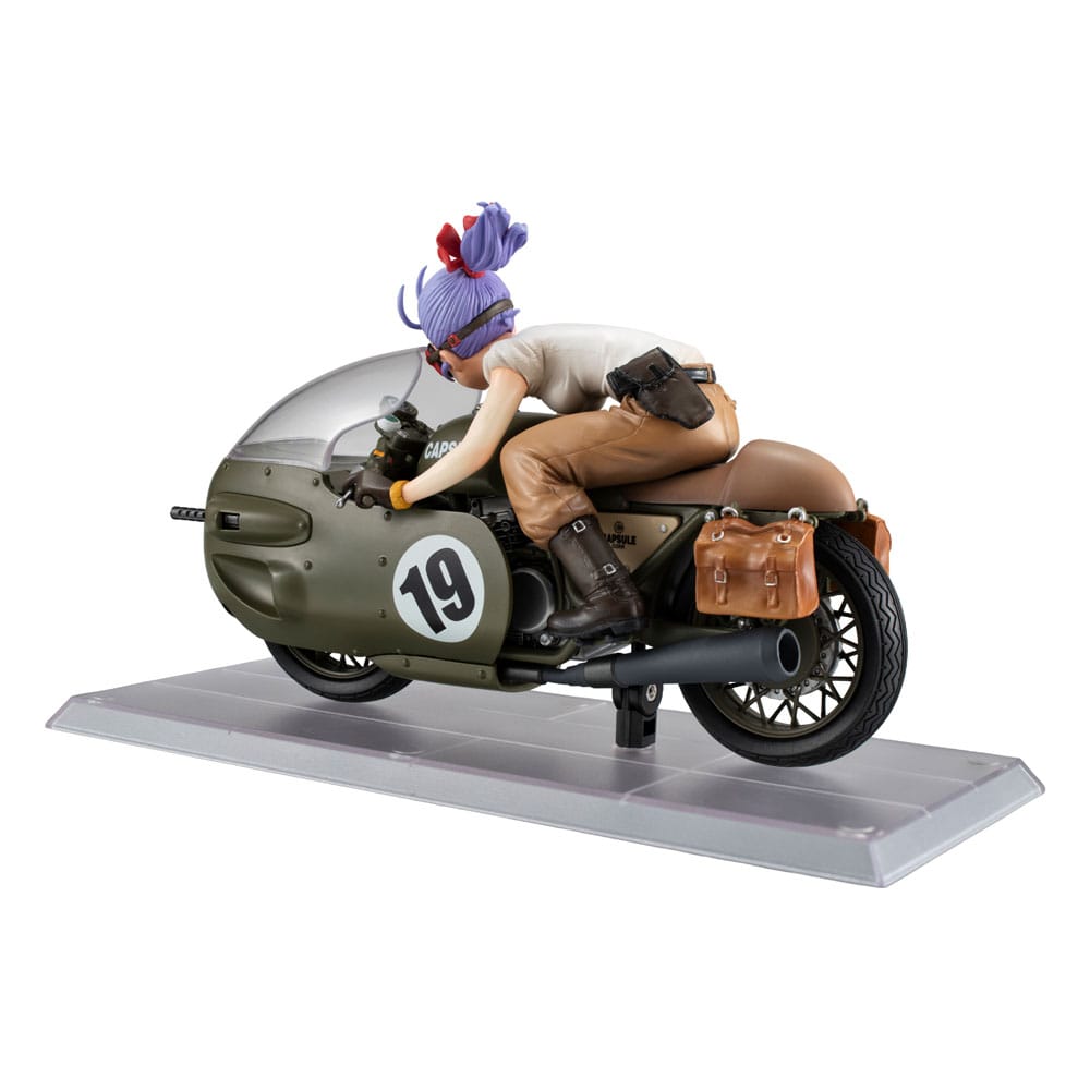 Dragonball Z 03 Desktop Real McCoy Vol. 1 PVC Diorama Bulma Limited Repeat Ver. 17 cm - Smalltinytoystore