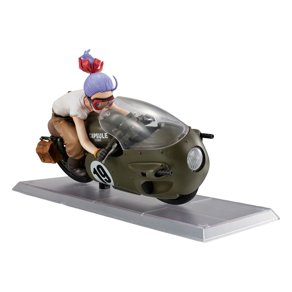 Dragonball Z 03 Desktop Real McCoy Vol. 1 PVC Diorama Bulma Limited Repeat Ver. 17 cm - Smalltinytoystore