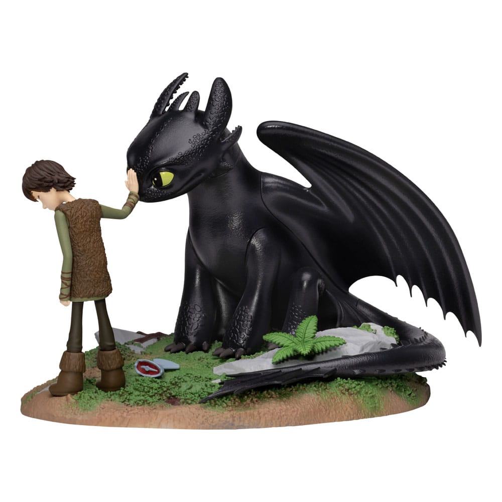 Dragons D-Stage PVC Diorama Ohnezahn & Hicks 15 cm - Smalltinytoystore