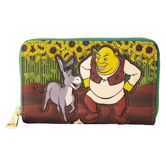 Dreamworks by Loungefly Geldbeutel Shrek & Donkey Sunflower Field - Smalltinytoystore