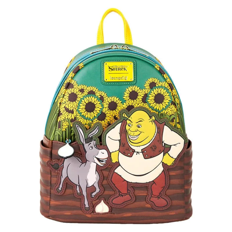 Dreamworks by Loungefly Mini Rucksack Shrek & Donkey Sunflower Field - Smalltinytoystore
