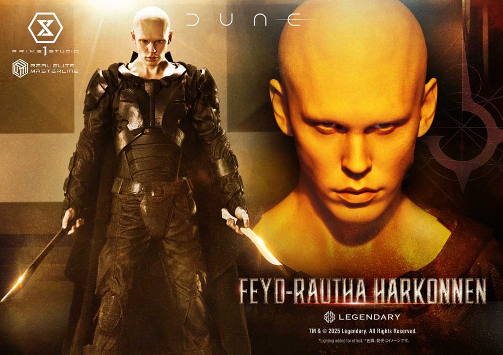 Dune: Part Two Real Elite Masterline Series Statue 1/3 Feyd-Rautha Harkonnen 83 cm - Smalltinytoystore
