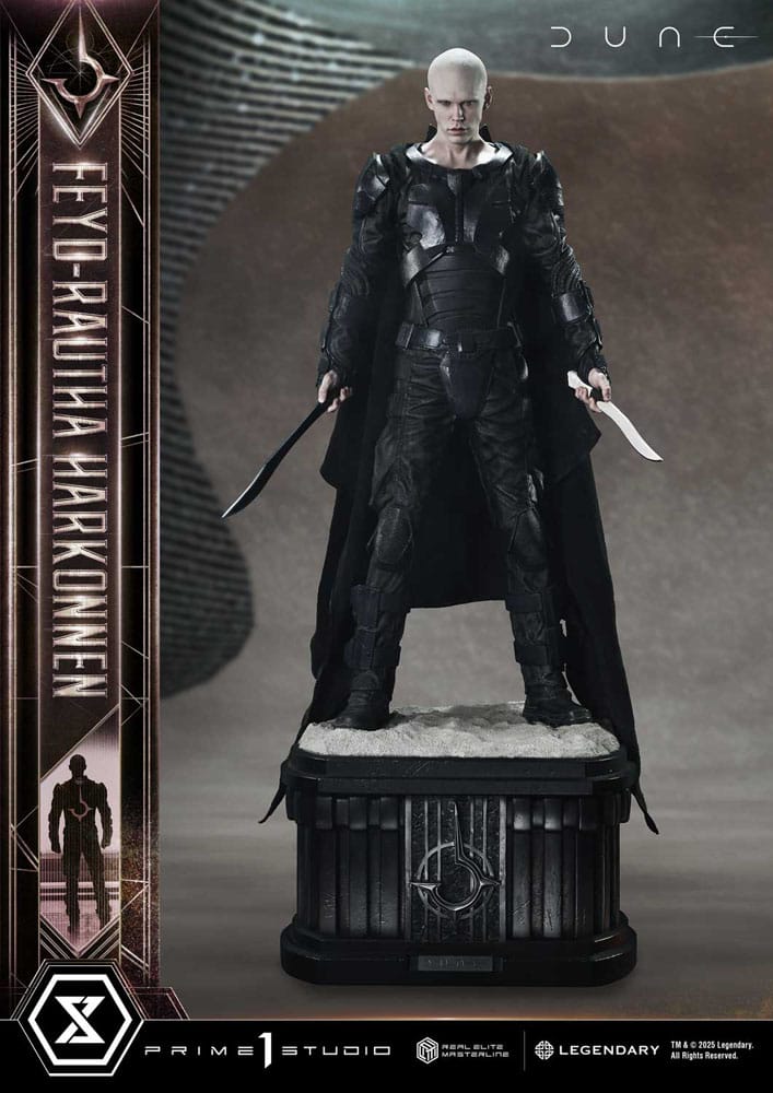 Dune: Part Two Real Elite Masterline Series Statue 1/3 Feyd-Rautha Harkonnen 83 cm - Smalltinytoystore