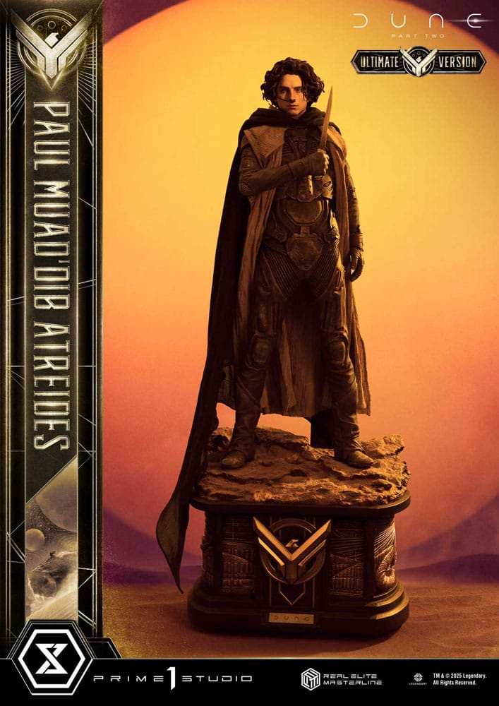 Dune: Part Two Real Elite Masterline Series Statue 1/3 Paul Atreides Ultimate Verison 90 cm - Smalltinytoystore