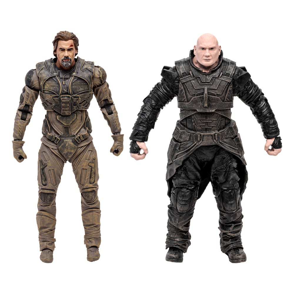 Dune: Teil 2 Actionfiguren 2er-Pack Gurney Halleck & Rabban 18 cm - Smalltinytoystore