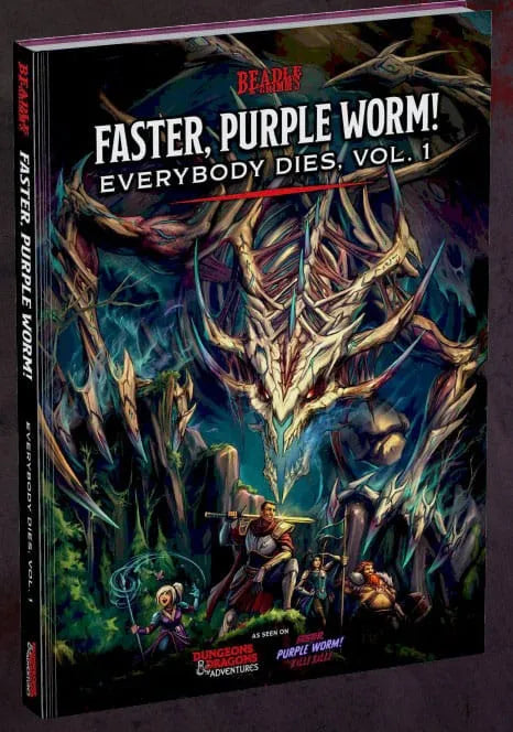 Dungeons & Dragons Adventure Book Faster, Purple Worm *Englisch* - Smalltinytoystore