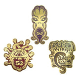 Dungeons & Dragons Ansteck-Pins 3er-Set 50th Anniversary - Smalltinytoystore